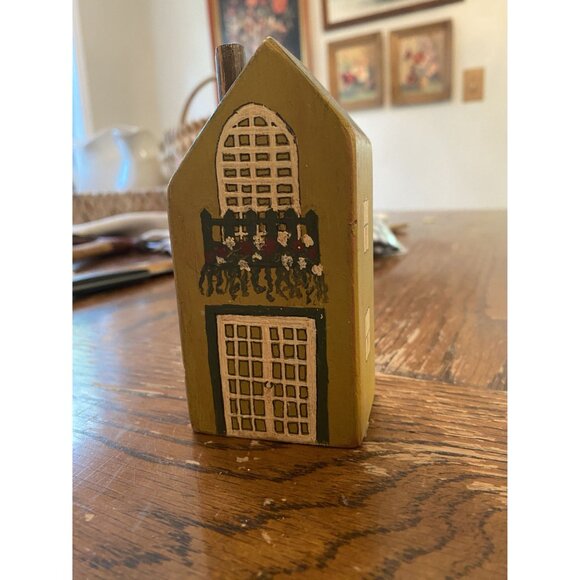 Handcrafted Wooden House Decor By Ruth H. Brady - Picture 3 of 6